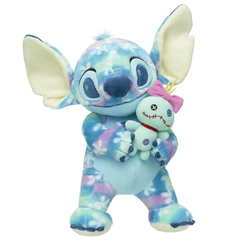 Disney Fun Florals Stitch Plush with Scrump Wristie