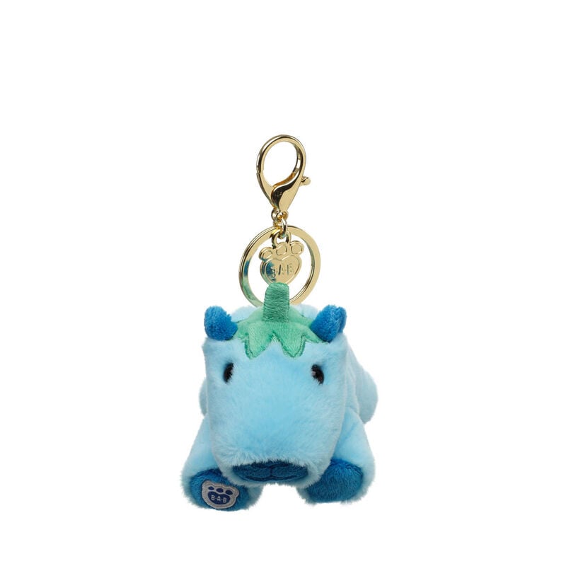 Blueberry Capybara Bag Charm plush by Build-A-Bear