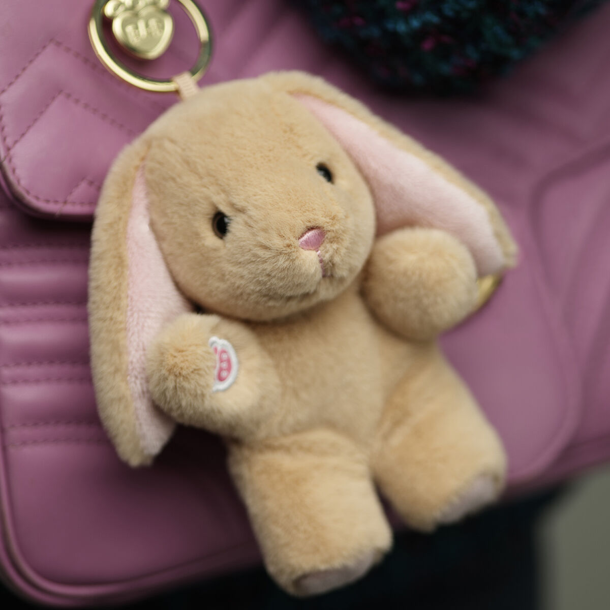 Pawlette Bunny Plush Bag Charm | Build-A-Bear