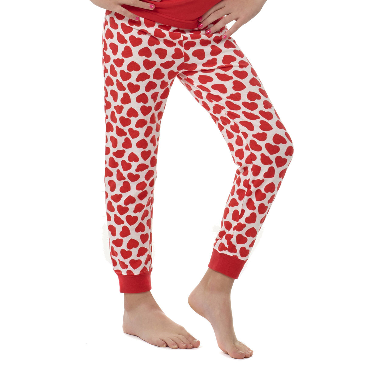 Build-A-Bear Pajama Shop™ Red Hearts PJ Pants