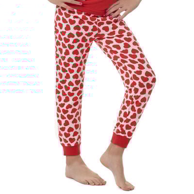 Build-A-Bear Pajama Shop™ Red Hearts PJ Pants - Toddler and Youth