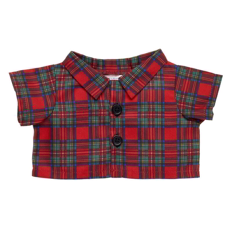 Tartan Shirt for Stuffed Animals - Build-A-Bear Workshop®