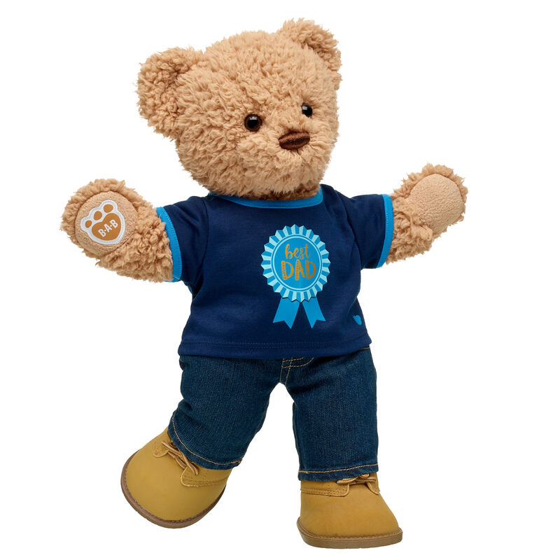 Best Dad Timeless Teddy Bear Set - Build-A-Bear Workshop®