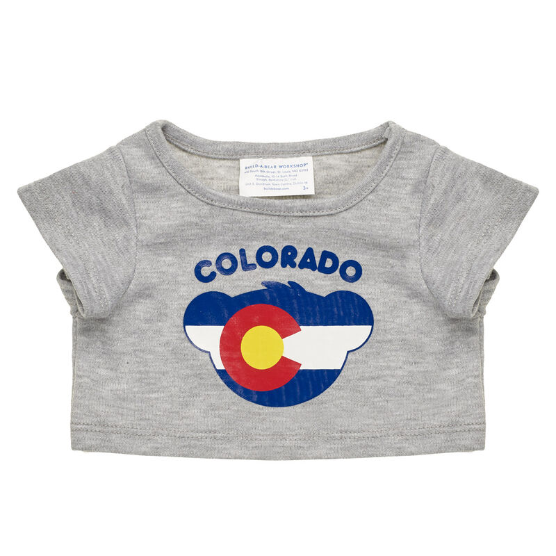 Colorado Flag T-Shirt by Build-A-Bear
