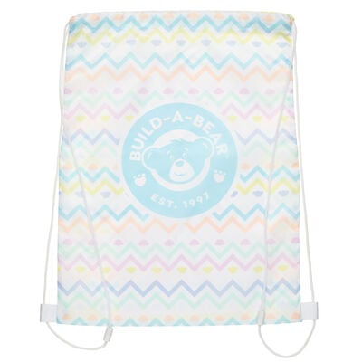 Spring Chevron Toy Bear Carrier