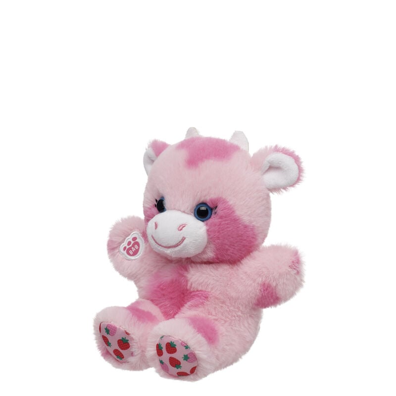 Build-A-Bear Mini Beans Strawberry Highland Cow Stuffed Animal plush by Build-A-Bear