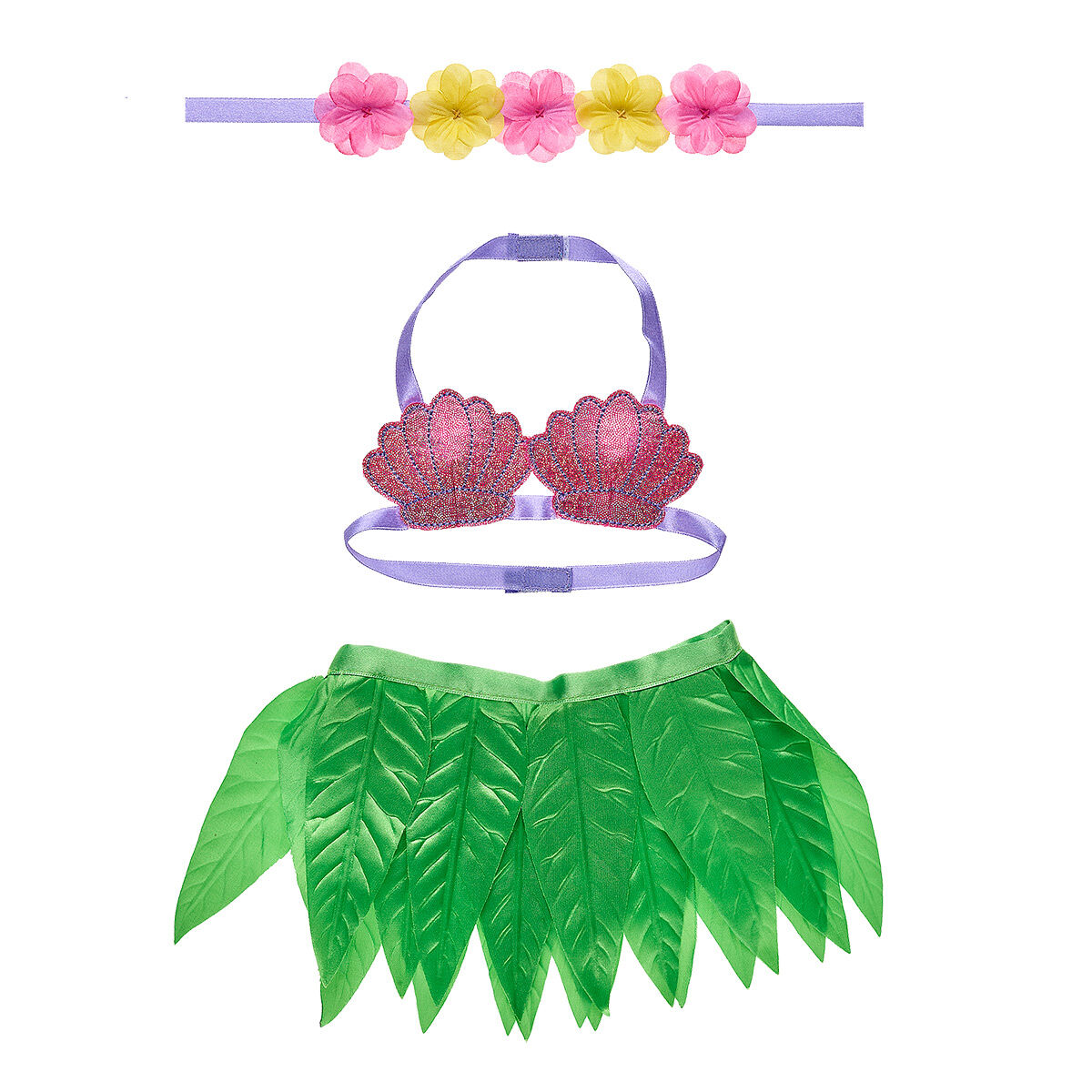 Hula Skirt Set 3 pc.