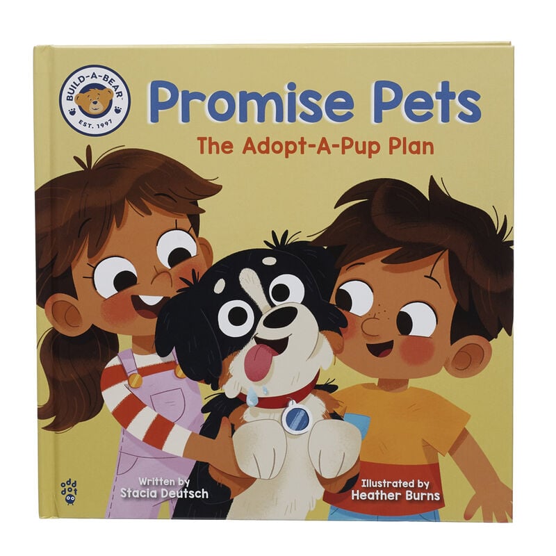 "Promise Pets: The Adopt-A-Pup Plan" Board Book by Build-A-Bear