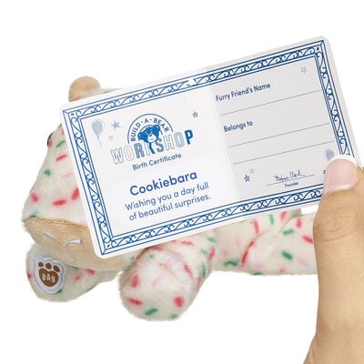 Build-A-Bear Mini Beans® Cookiebara Stuffed Animal