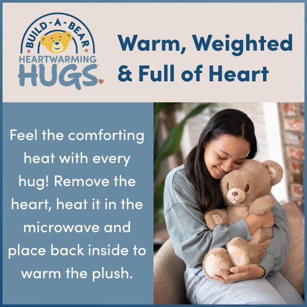Heartwarming Hugs Brown Weighted Teddy Bear