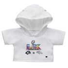 Super Bowl LX Denver Broncos and Los Angeles Rams Hoodie by Build-A-Bear