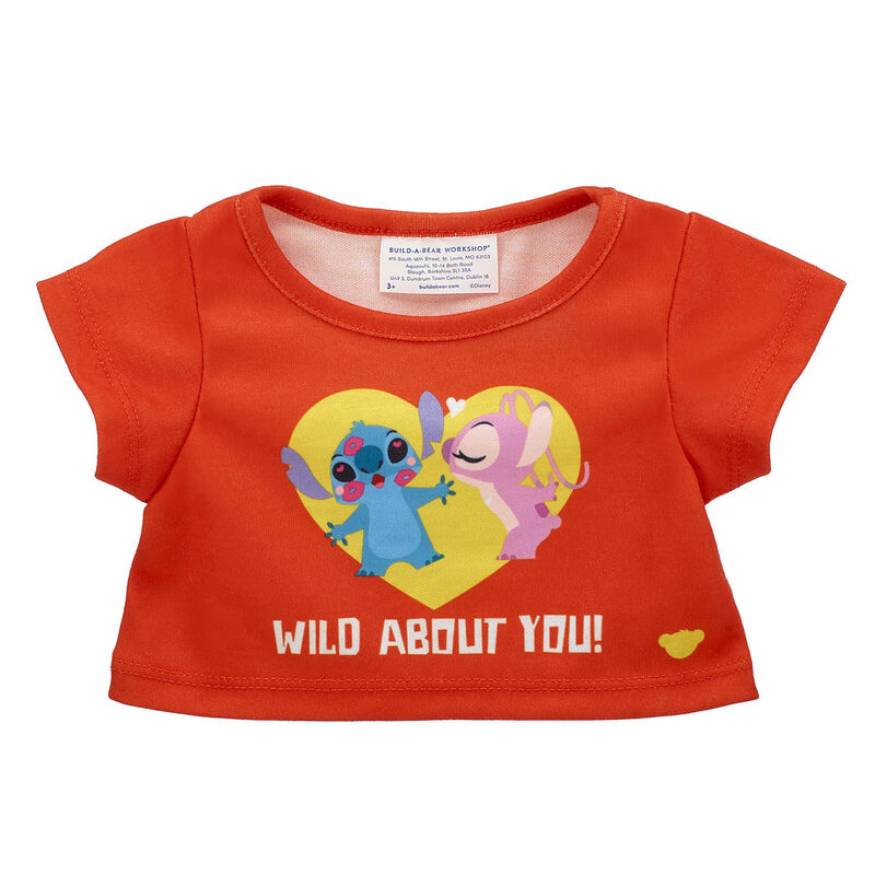 Disney Stitch and Angel T-Shirt for Plush Toys - Build-A-Bear Workshop&reg;