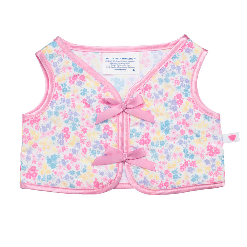 Floral Quilt Vest by Build-A-Bear
