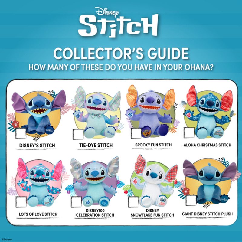 Big stitch shop plush disney