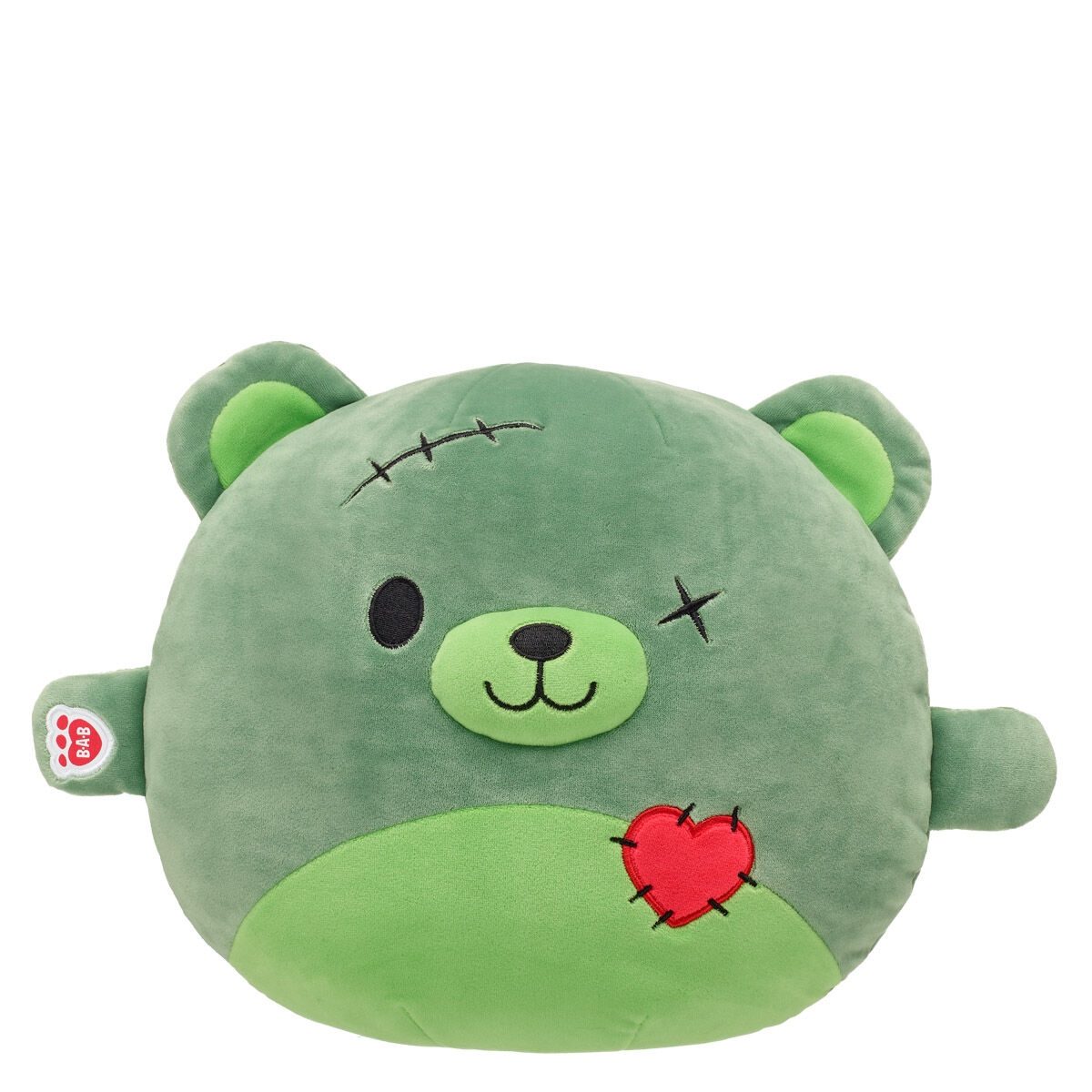 Build-A-Bear Workshop 緑色クマのぬいぐるみ SKOOSHERZ™ ZomBear Stuffed Animal | Build-A-Bear