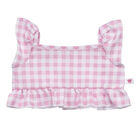 Pink Gingham Ruffle Tank by Build-A-Bear