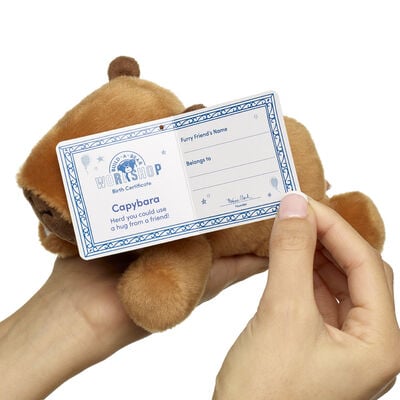 Build-A-Bear Mini Beans&reg; Capybara Stuffed Animal