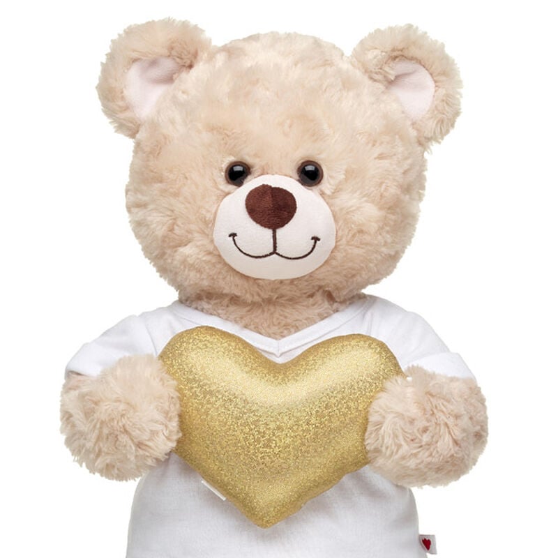 Gold Heart Wristie