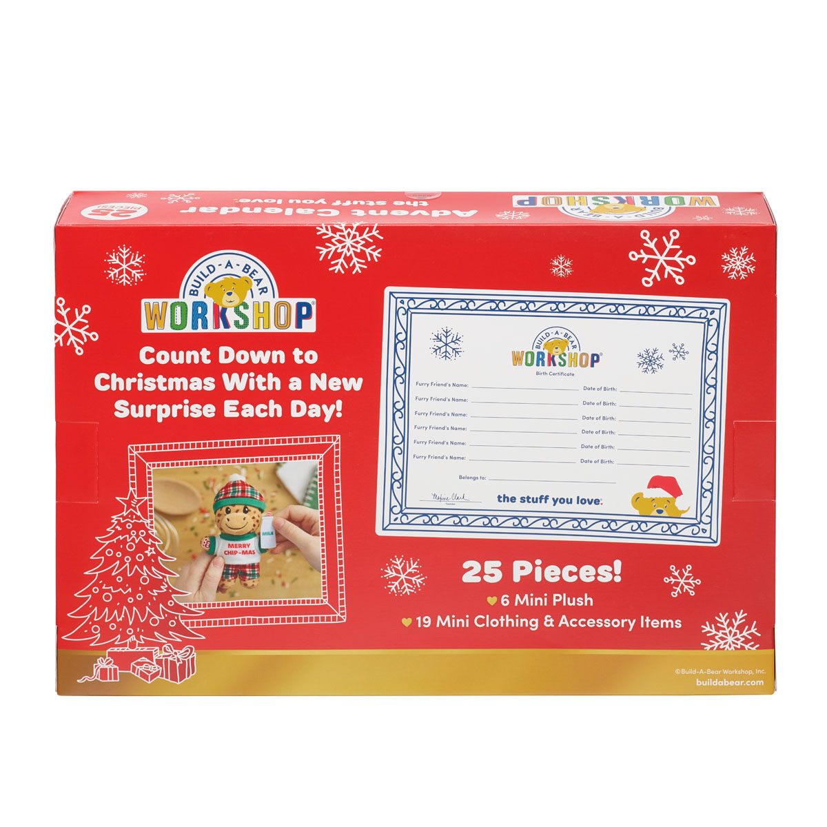 Advent Calendar - Includes 25 Pieces!