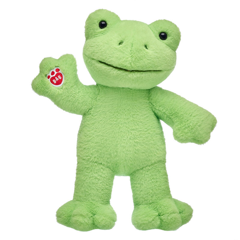 Spring Green Frog Stuffed Animal