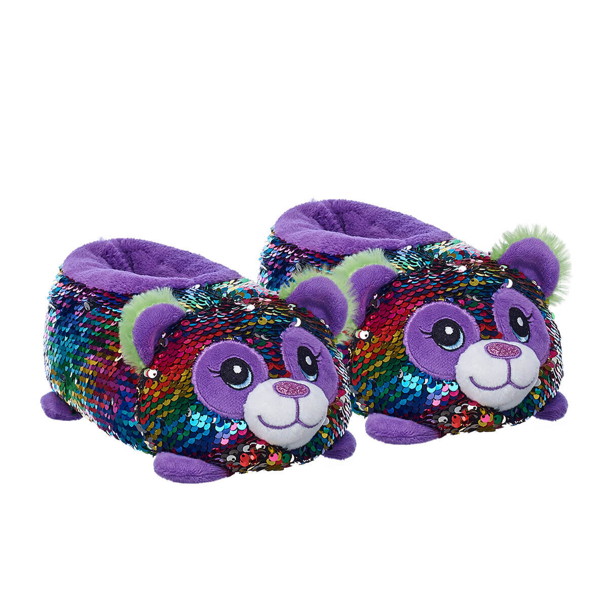 children's sequin slippers