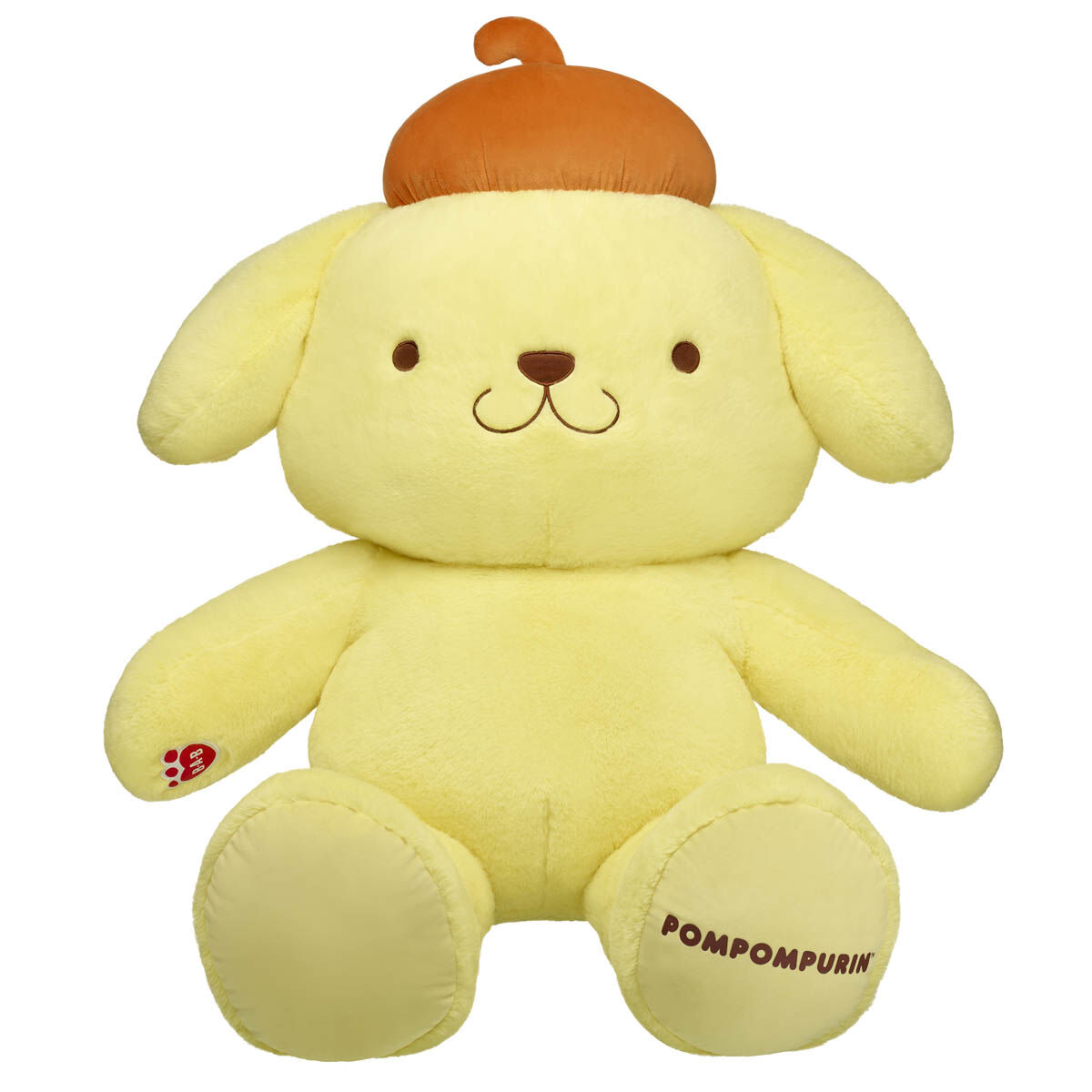 Hello Kitty® and Friends Giant Pompompurin™ Plush | Build-A-Bear®