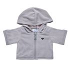 Grey Zip Hoodie
