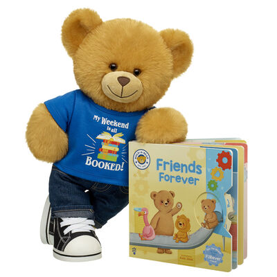 Read Teddy Bear "Friends Forever" Board Book Gift Set