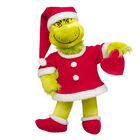 Grinch Santa suit plush gift set by Build-A-Bear