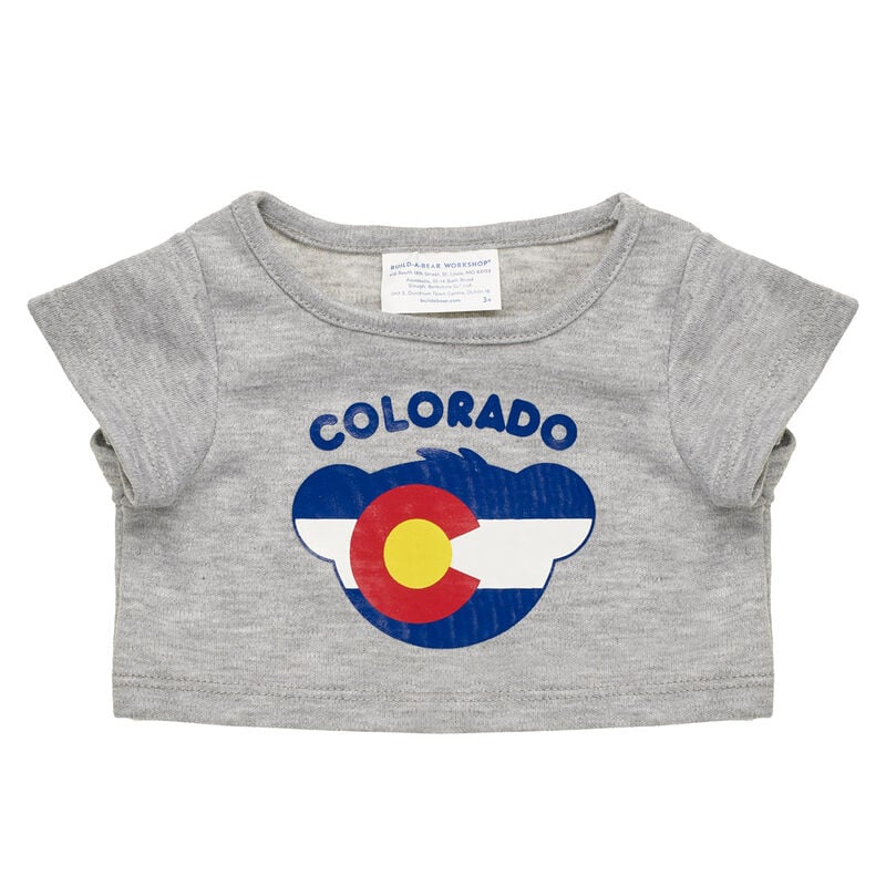 Colorado Flag T-Shirt by Build-A-Bear