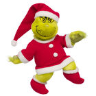Grinch Santa suit plush gift set by Build-A-Bear