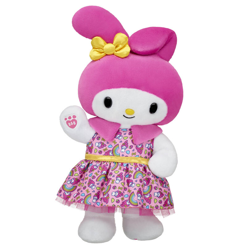 Rainbow friend toys gift. Stuffed doll for kids. Pink rainbow