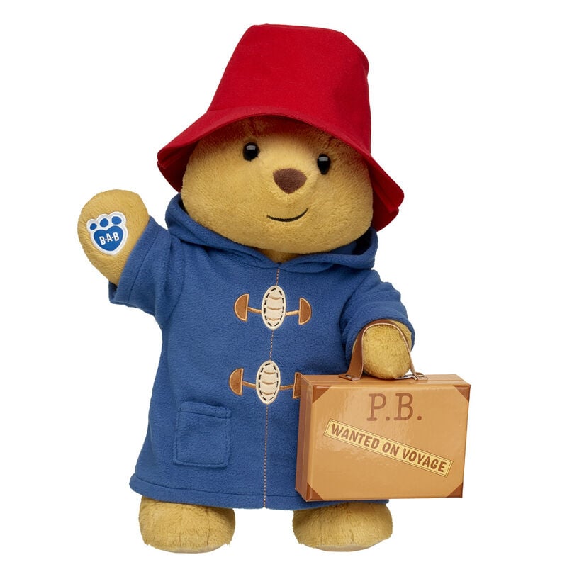 Online Exclusive Paddington&trade; Plush with Coat, Hat and Suitcase - Build-A-Bear Workshop&reg;
