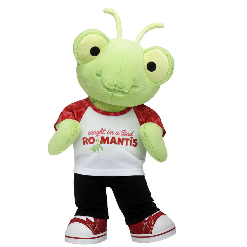 Praying Mantis Stuffed Animal Bad Romantis Gift Set plush by Build-A-Bear