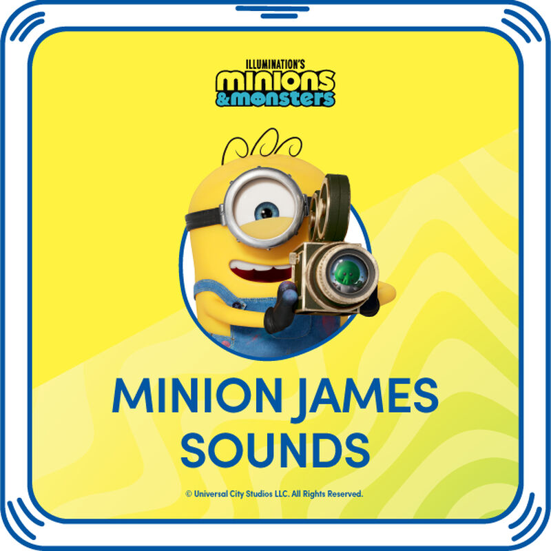 Minion James Sounds plush soft toy by Build-A-Bear