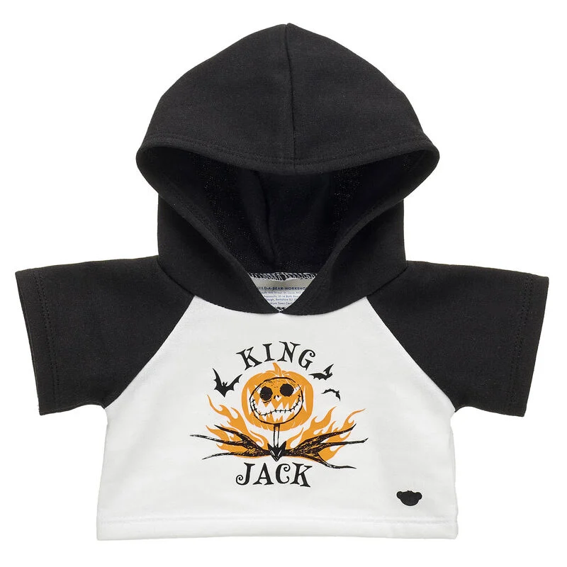 Disney Tim Burton's The Nightmare Before Christmas King Jack Hoodie - Build-A-Bear Workshop®