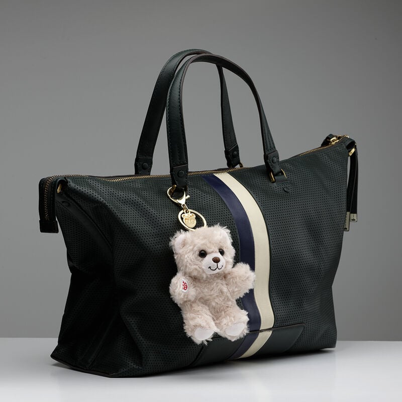 Happy Hugs Teddy Bear Bag Charm plush by Build-A-Bear
