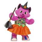 Midnight Glow Kitty Stuffed Animal Halloween Witch Gift Set - Build-A-Bear Workshop®