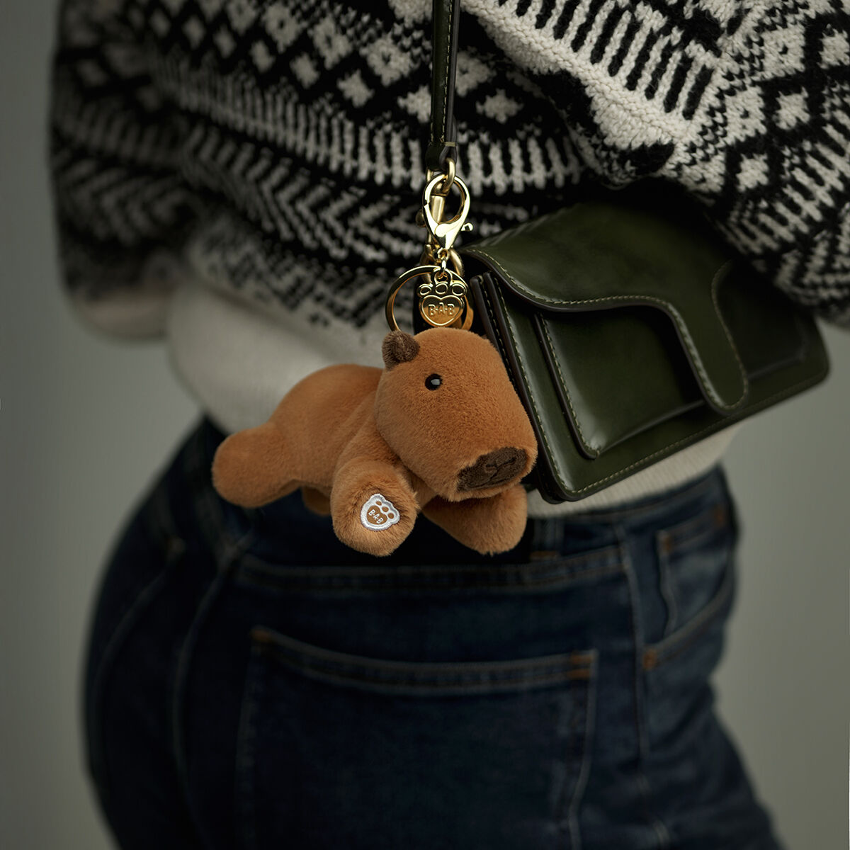 Capybara Plush Bag Charm