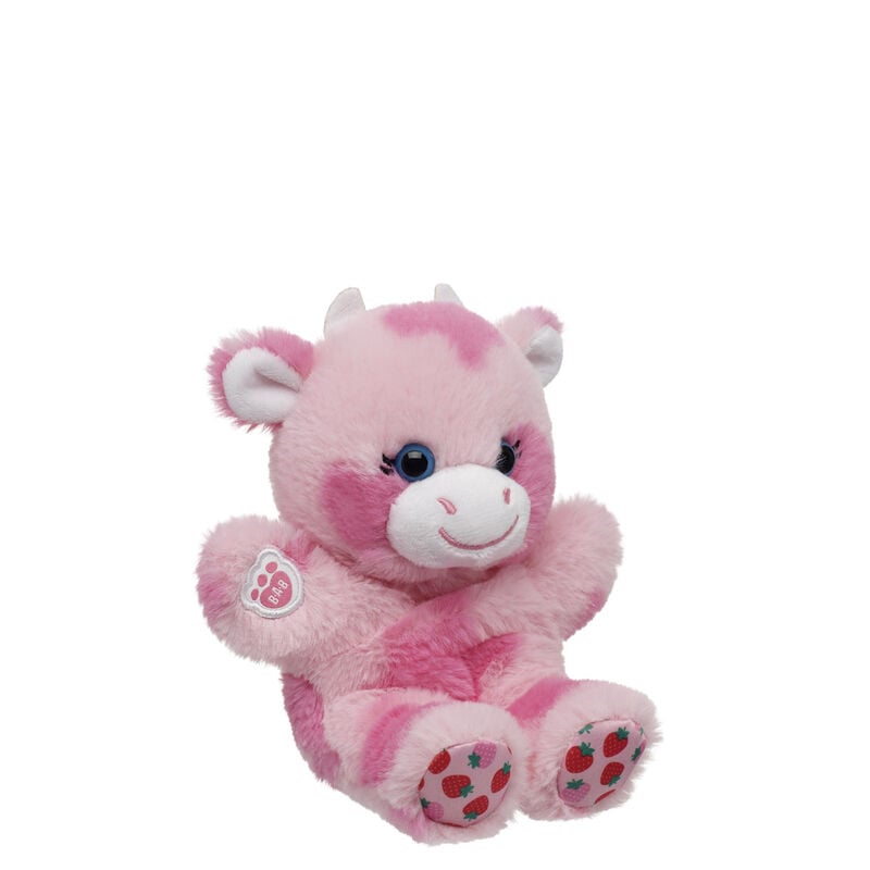 Build-A-Bear Mini Beans Strawberry Highland Cow Stuffed Animal plush by Build-A-Bear
