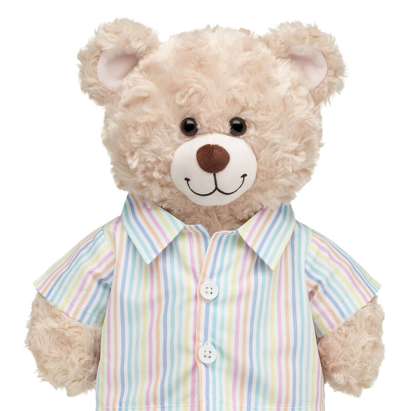 Spring Stripes Button Down Shirt - Build-A-Bear Workshop®