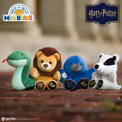 Build-A-Bear Mini Beans&reg; HARRY POTTER&trade; HUFFLEPUFF&trade; Badger Plush