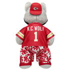 Kansas City Chiefs KC Wolf Mascot Plush Toy - Build-A-Bear Workshop®