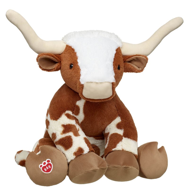 Build A Bear Longhorn Cow