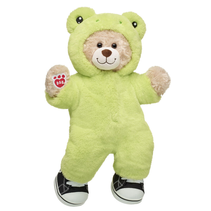 Happy Hugs Teddy Bear Frog Costume Gift Set with Shoes - Build-A-Bear Workshop&reg;