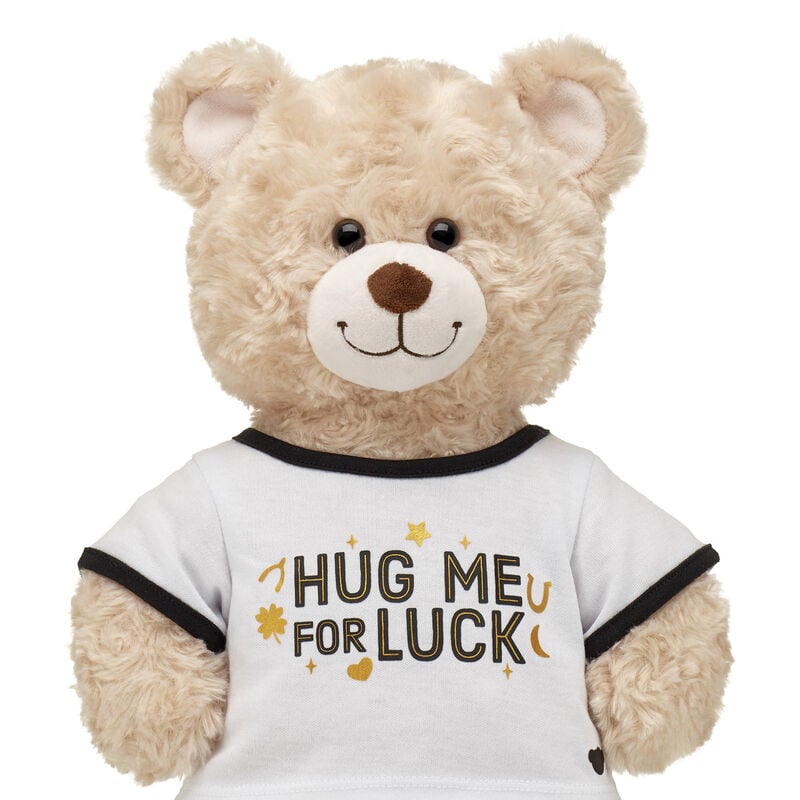 Online Exclusive "Hug Me for Luck" T-Shirt - Build-A-Bear Workshop&reg;