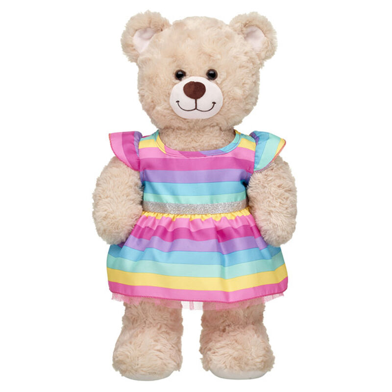 Rainbow Stripe Dress