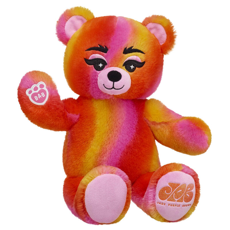 Jade Purple Brown Art Vibe Out Bear - Build-A-Bear Workshop&reg;