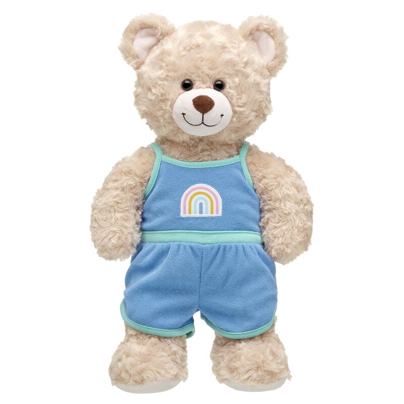 Terry Cloth Blue Rainbow Romper - Build-A-Bear Workshop®