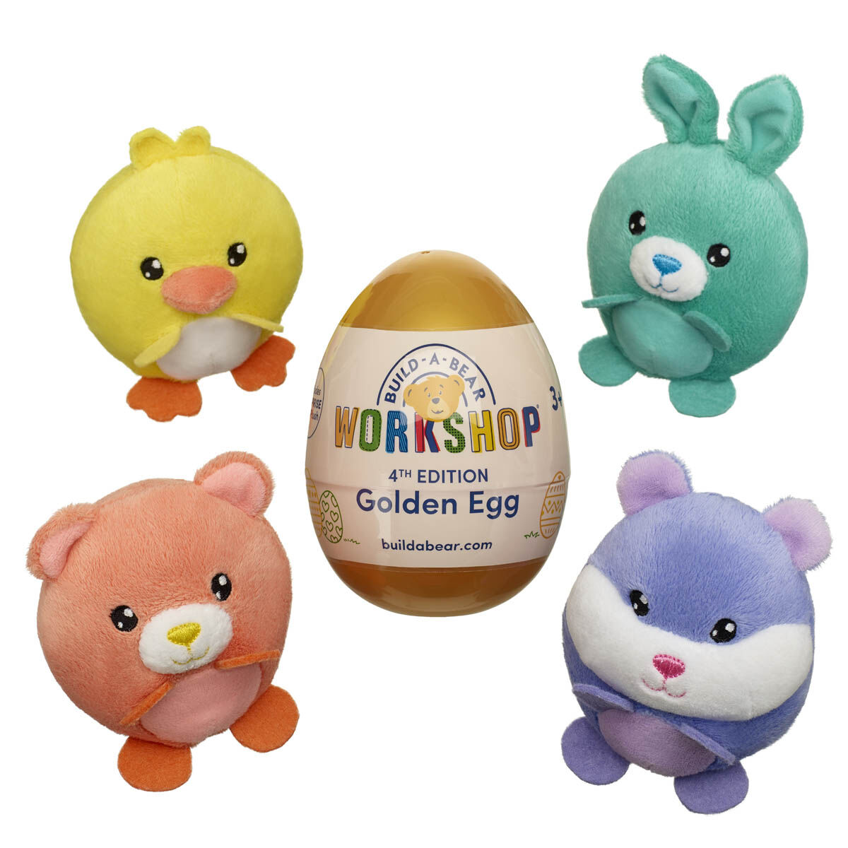 Golden Egg (4th Edition) - Includes 1 Easter Surprise Mini Plush